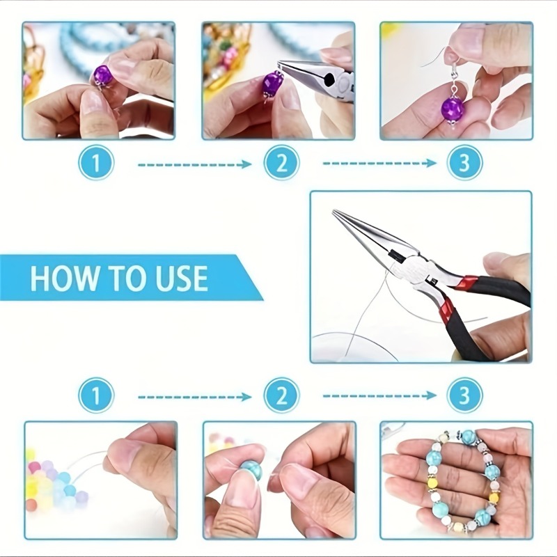 Jewellery Making Tools: Hand Pliers Set for Crafting